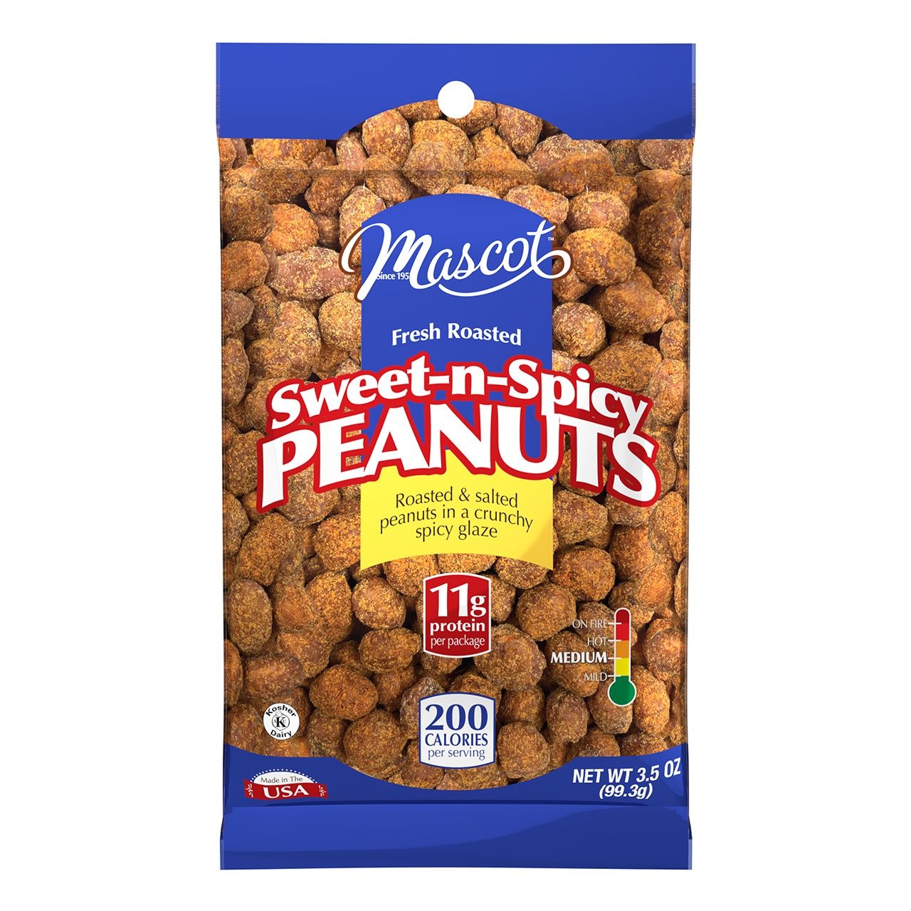 Sweet-N-Spicy Peanuts Grab and Go Bag-0