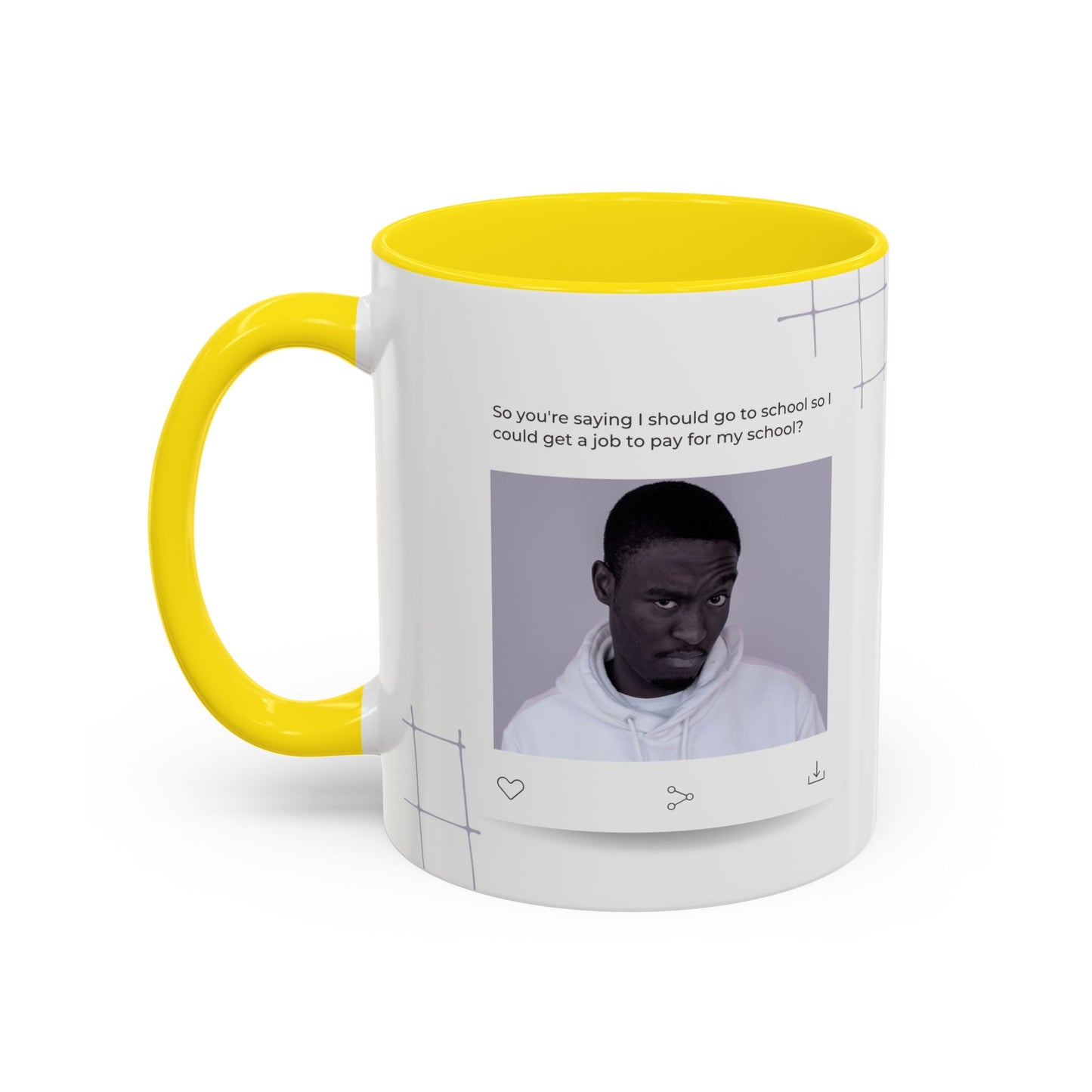 Get A Job to Pay For School? Coffee Mug - Daily WTF Moment, Unique Drinkware, Personalized Gift, Home Office Mug, Funny Coffee Cup, Stylish Beverage Holder