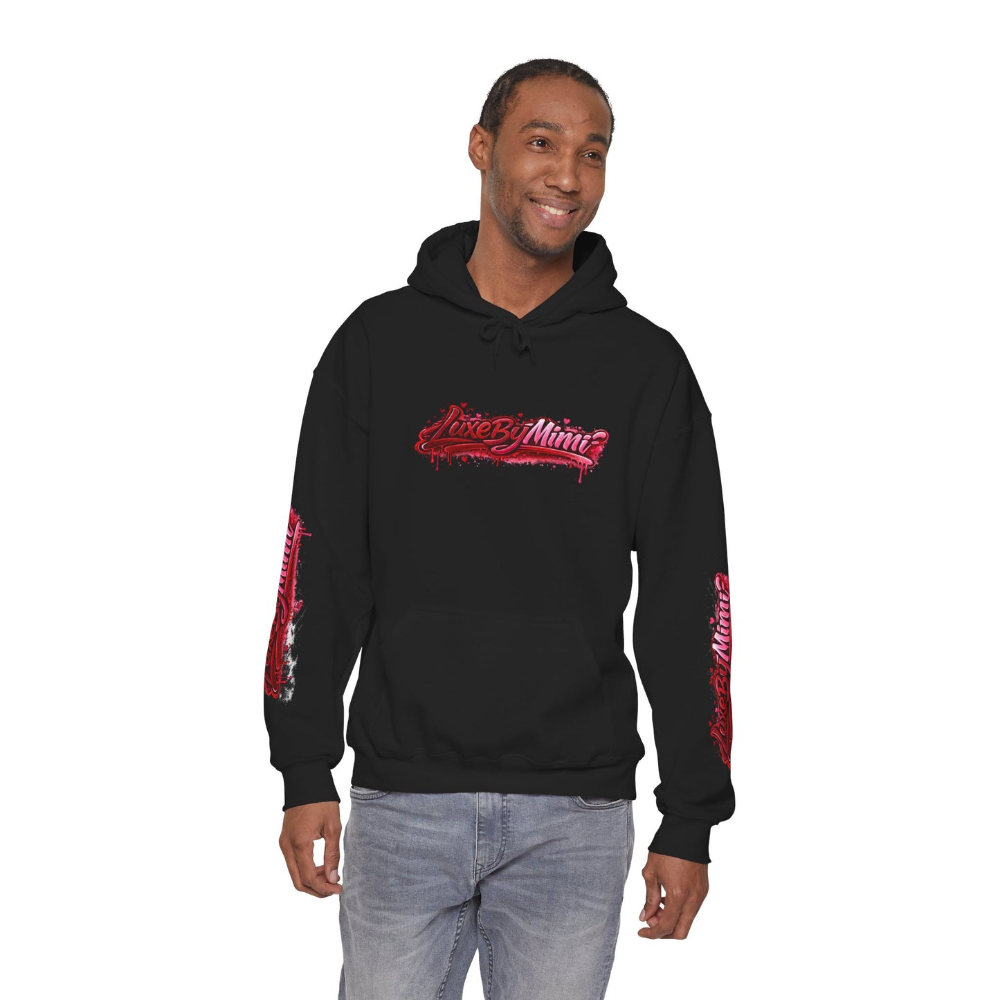 LuxeByMimi Brand Graffiti de Luxe Hoodie — Streetwear Pullover