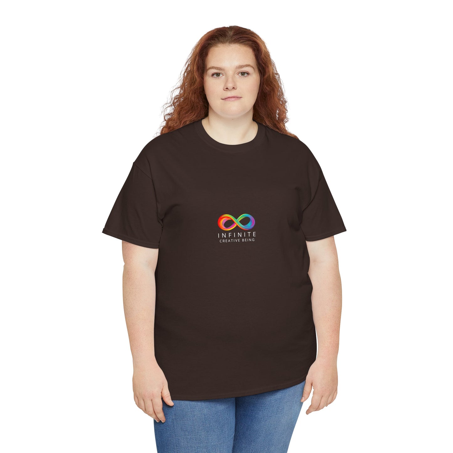 Colorful Infinite Creative Being Unisex Tee, Inclusive Fashion, Everyday Casual Wear, Gift for Friends