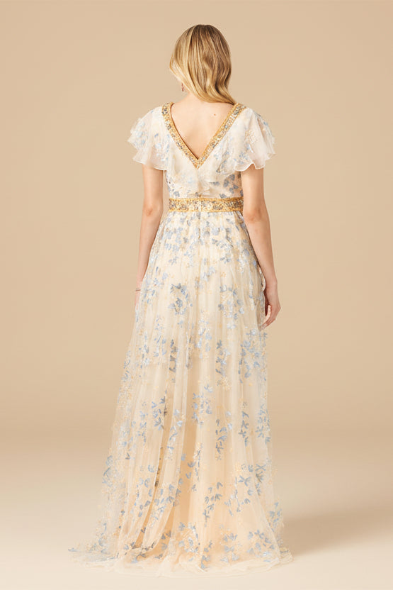 Lara 29966 - Lace, V-Neck Dress