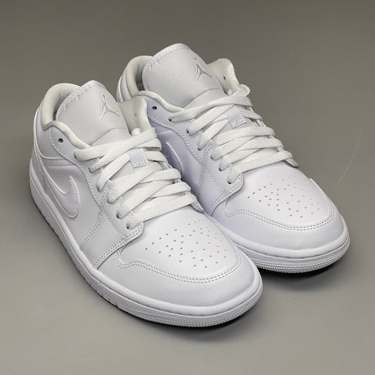 NIKE AIR JORDAN 1 Low Triple White Women's Sz 6.5 DV0990-111 (New in Box)