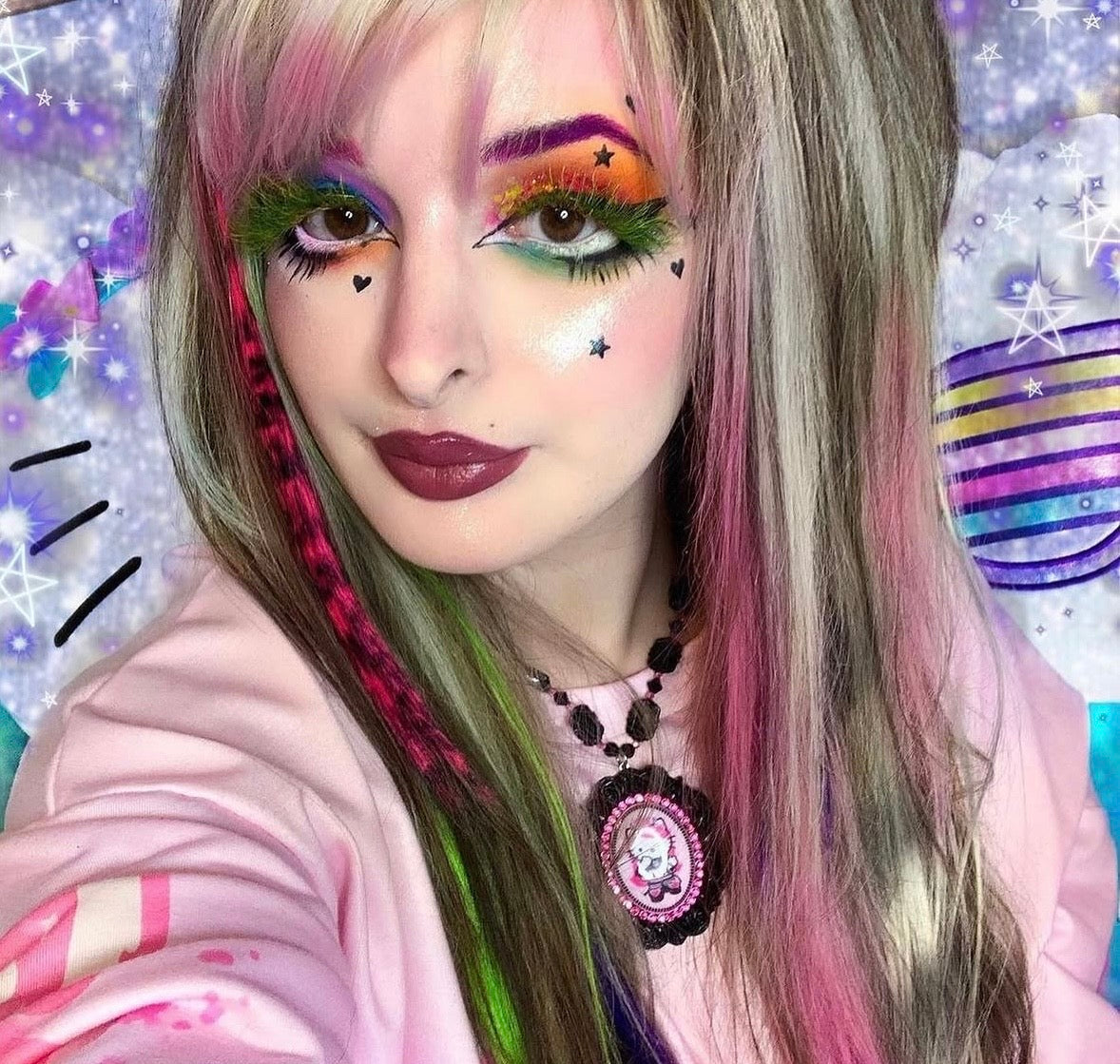 *LEPRECHAUN* (Green) DOLLicious  COLORBLAST Lashes !