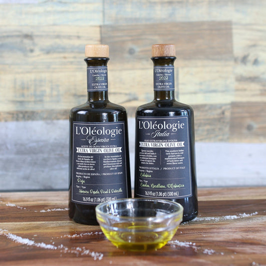L'Oléologie Extra Virgin Olive Oil 2 Pack Gift Set (Large)
