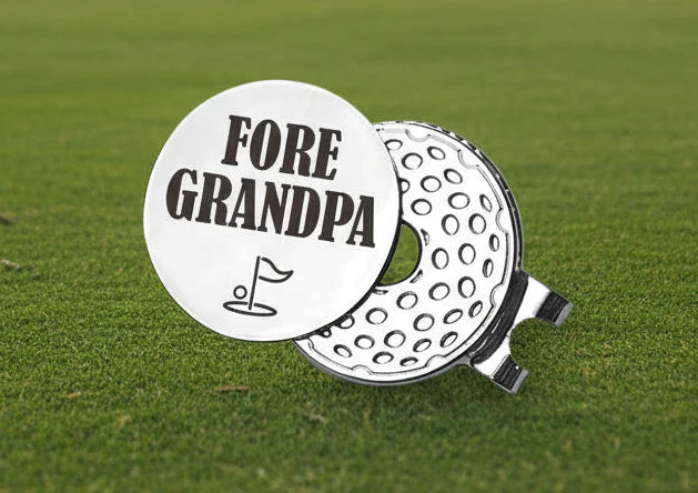 Grandpa Golf Ball Marker