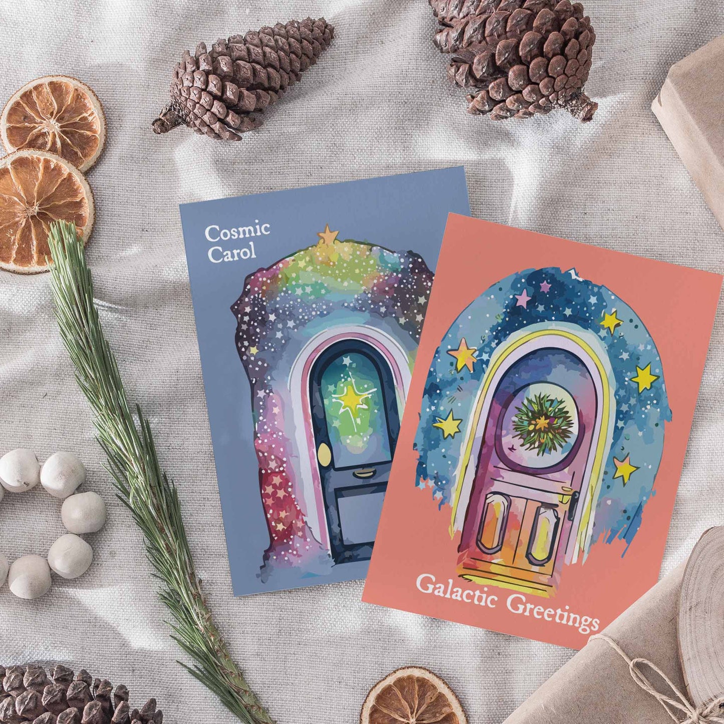 Winter Solstice Celebration Cards, Set of 24