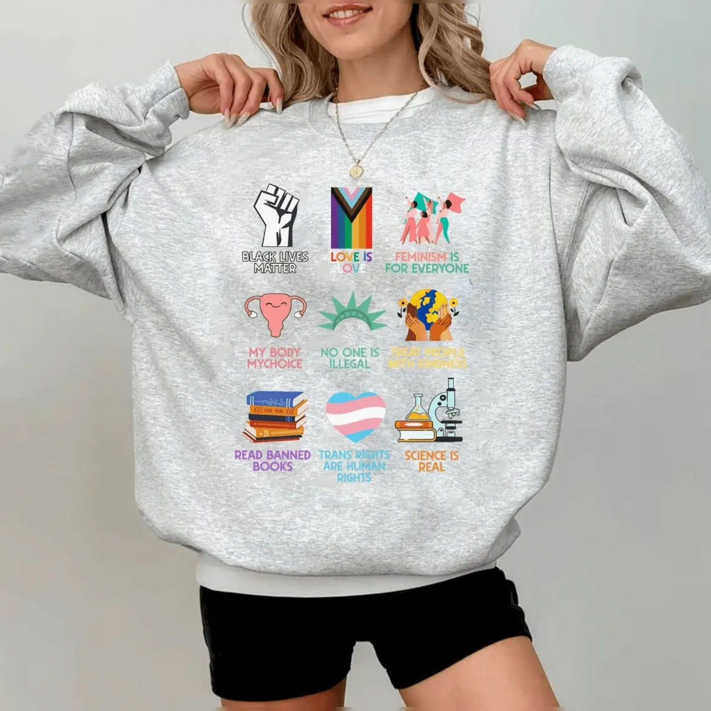 Idaho Teacher "Everyone is Welcome Here" Sweatshirt – Inclusion & Equality Top