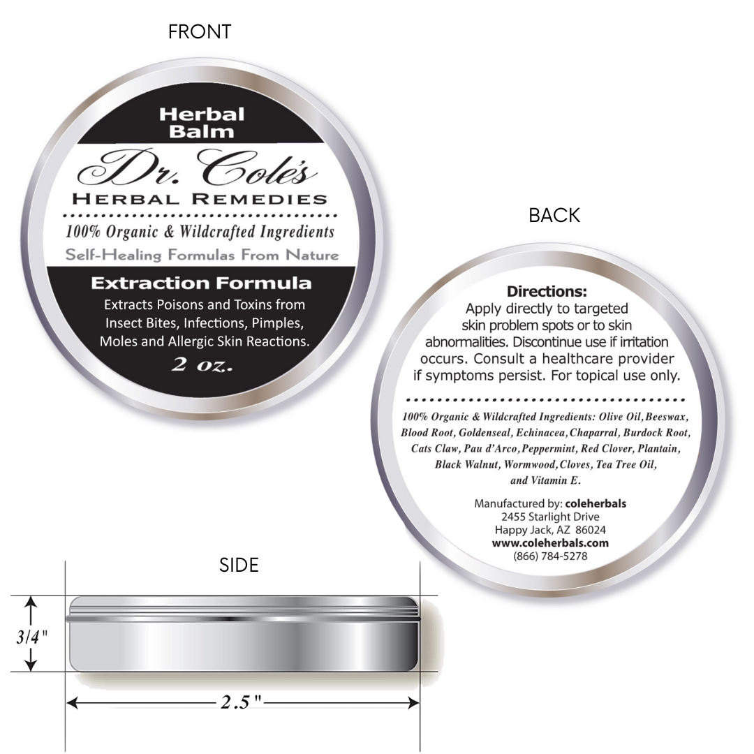 14 - Dr. Cole's Organic Extraction Herbal Balm-1