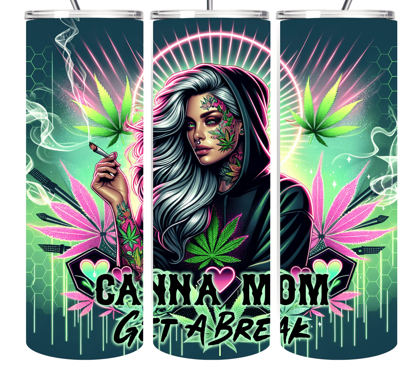 Trippy Leaf Tumbler Collection 20 oz Tumbler