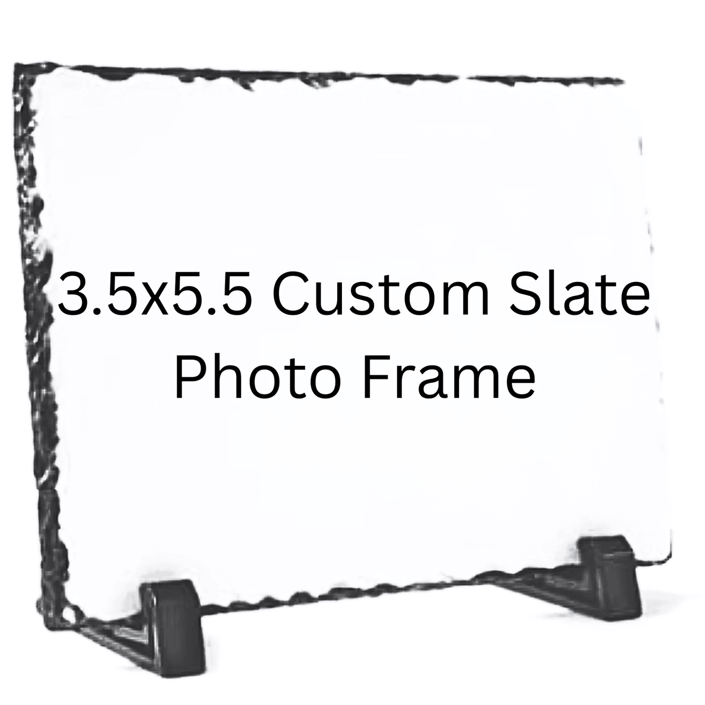 LIVE SALE - Custom 3.5x5.5 Slate Photo Frame for Festival Memories
