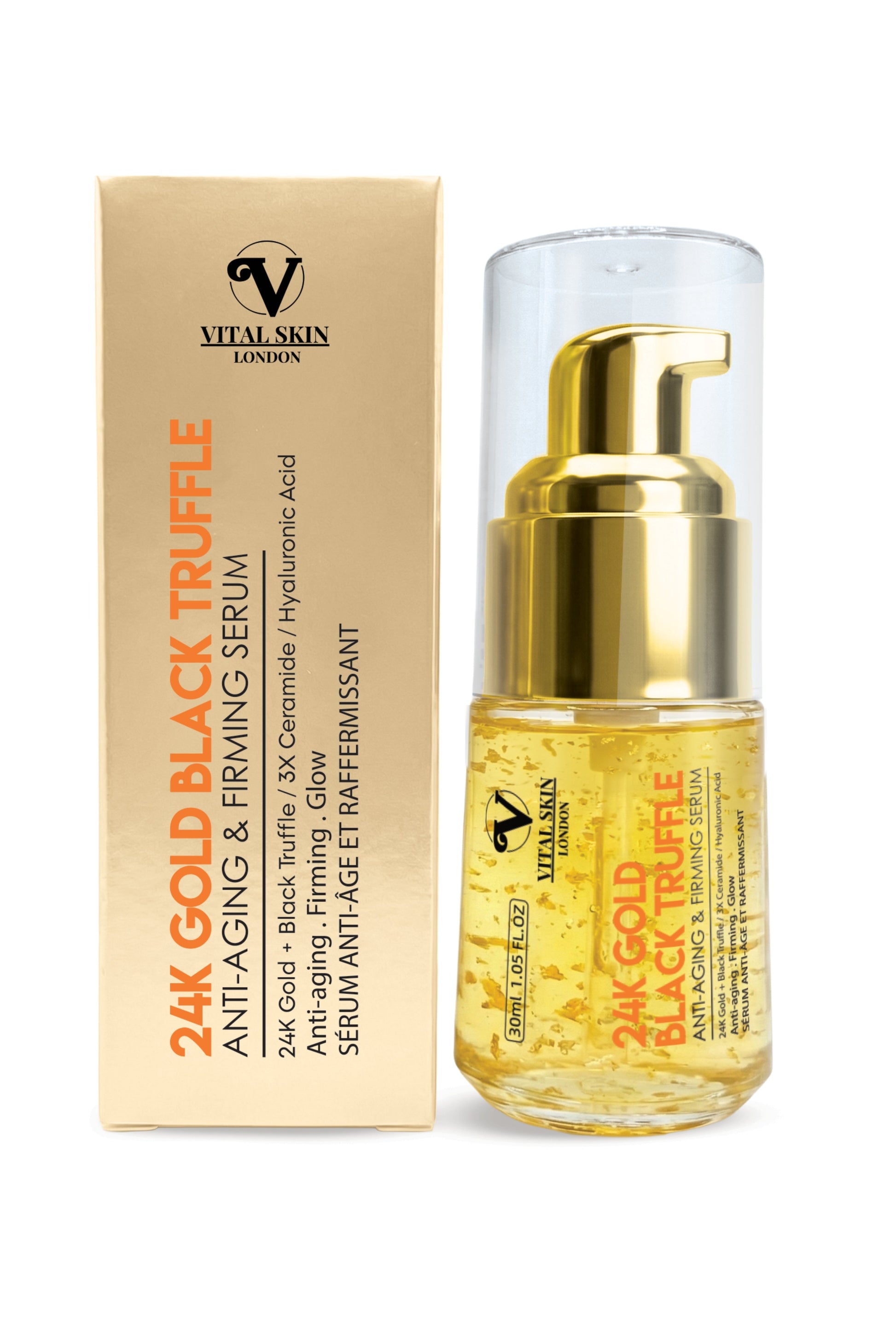 24K Gold Black Truffle Anti-Aging & Firming Oil Serum-1