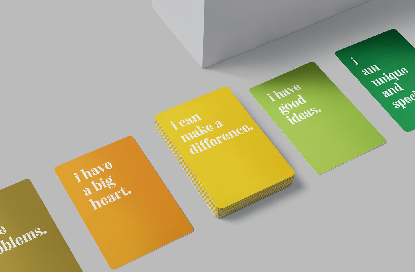 Mental Health Affirmation Cards for Kids, Deck of 16