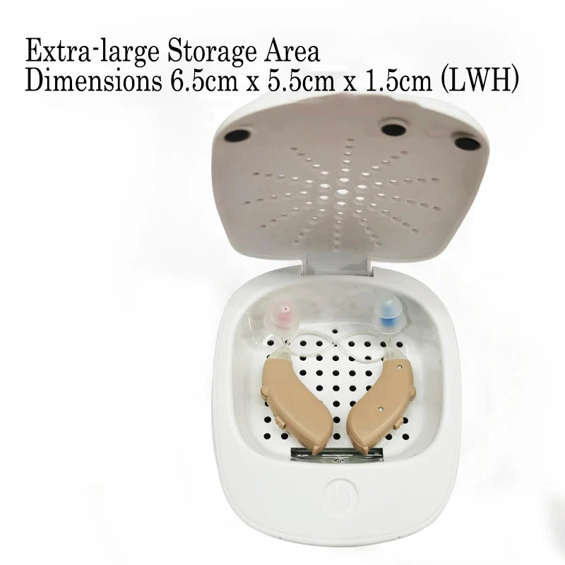 Hearing Aid UV Drying & Sterilization Box – USB-C Electronic Dehumidifier-1