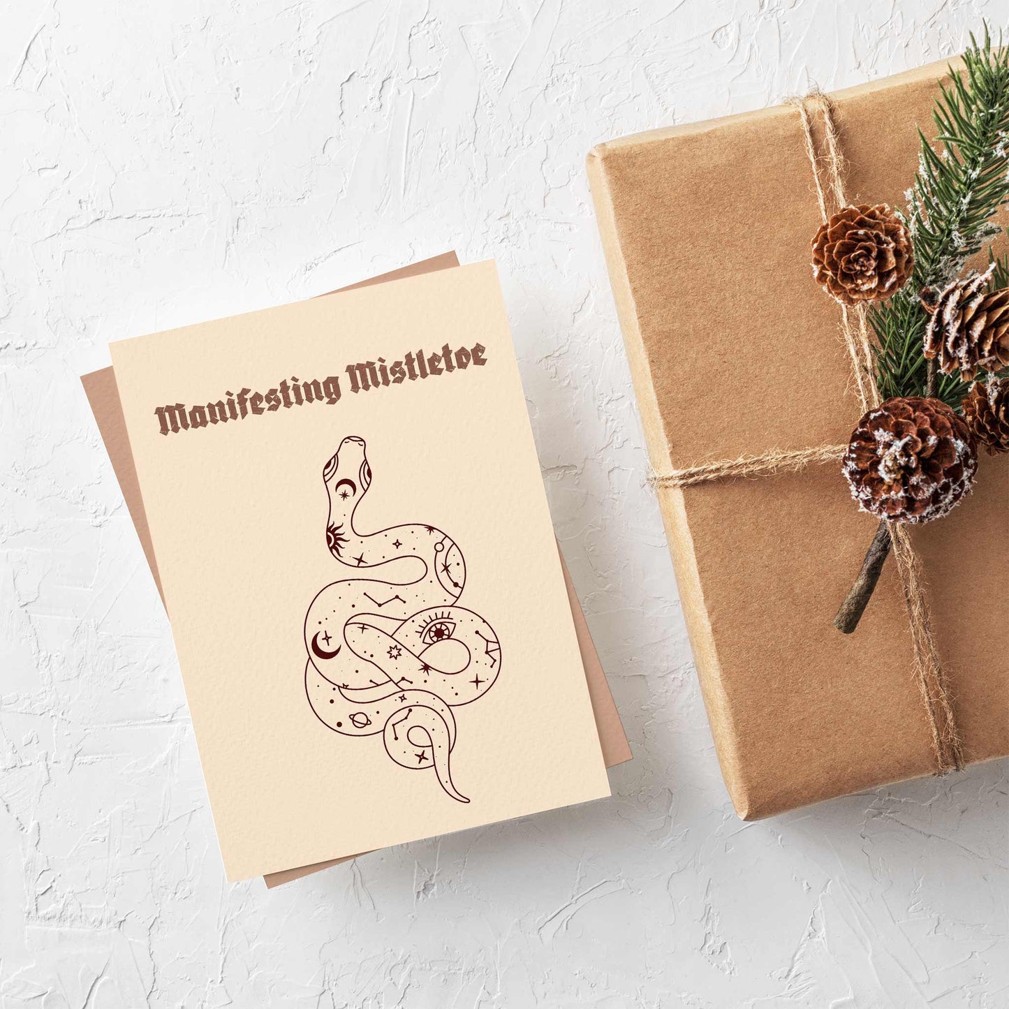 Mystical Christmas Greeting Cards, Set of 24