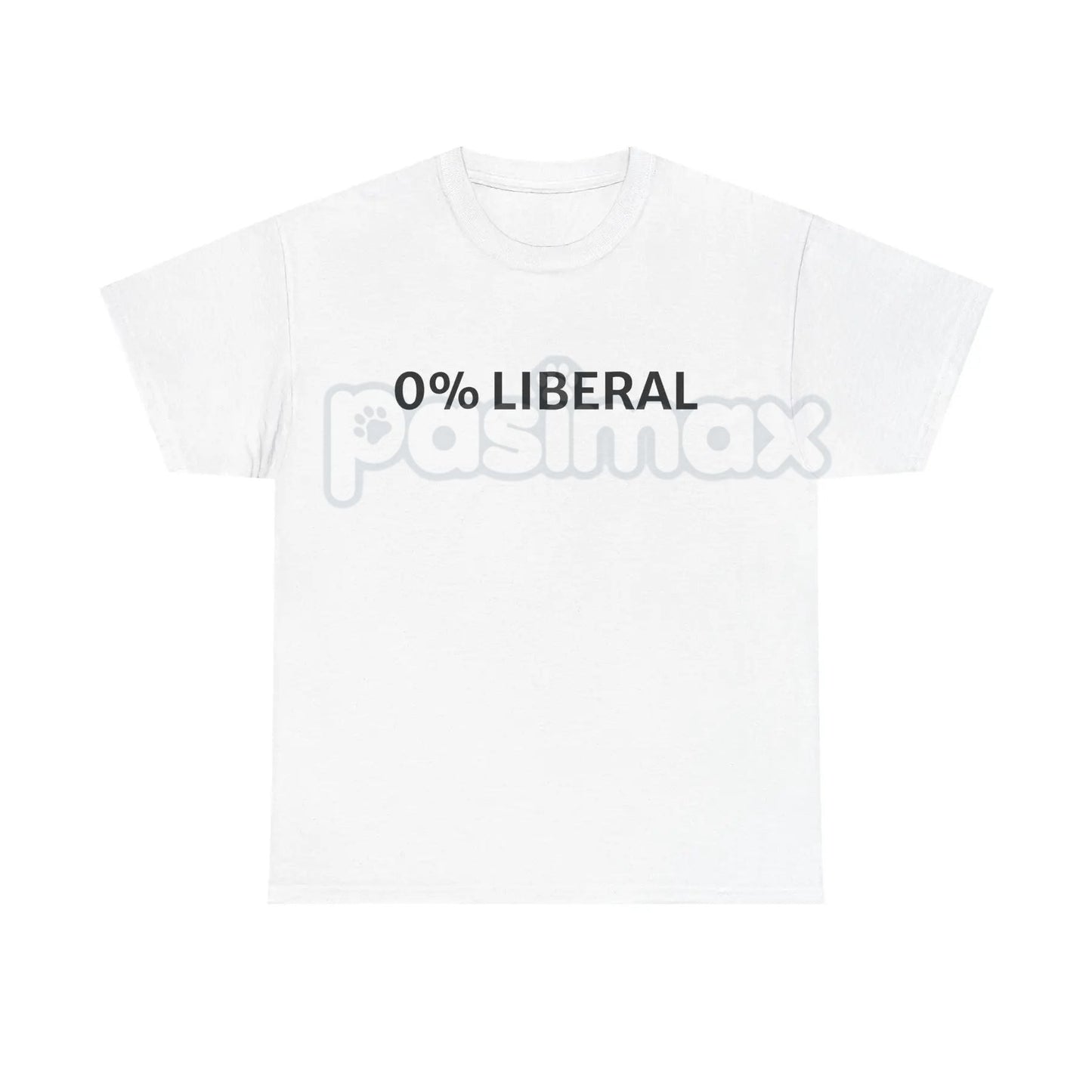 0 Percent Lib T-shirt - Funny Political Graphic Tee, Halloween Humor Gift Idea, Conservative Statement Shirt