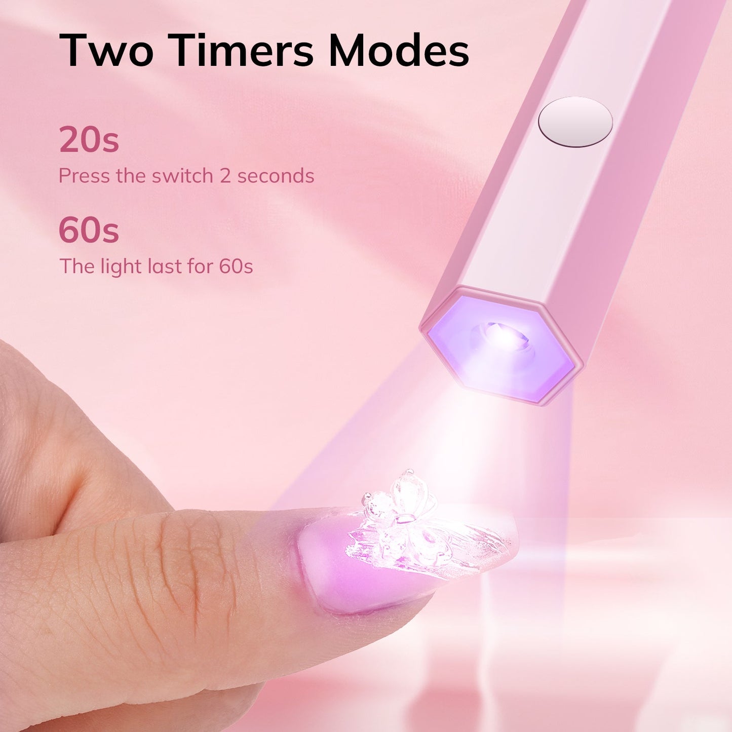 Handheld Mini Nail Light