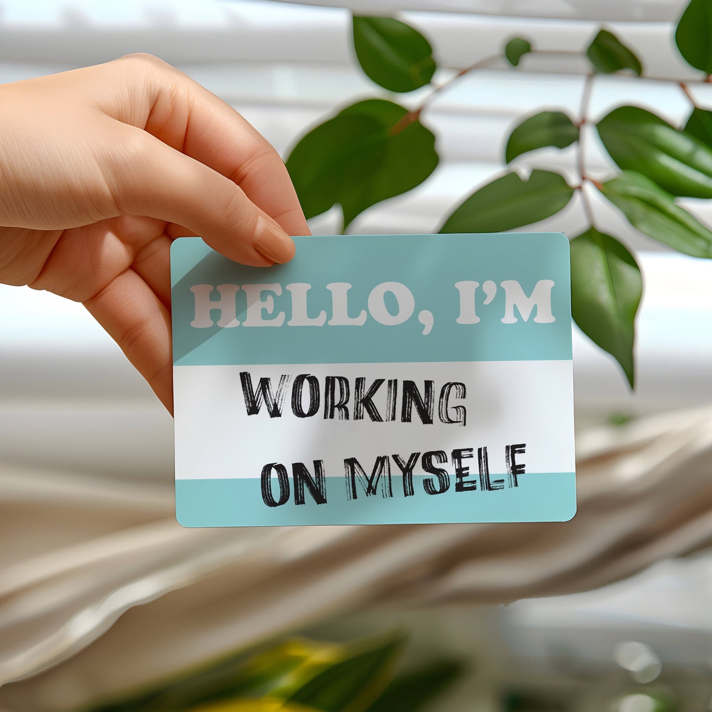 Funny Mental Health Affirmation Cards, Deck of 16
