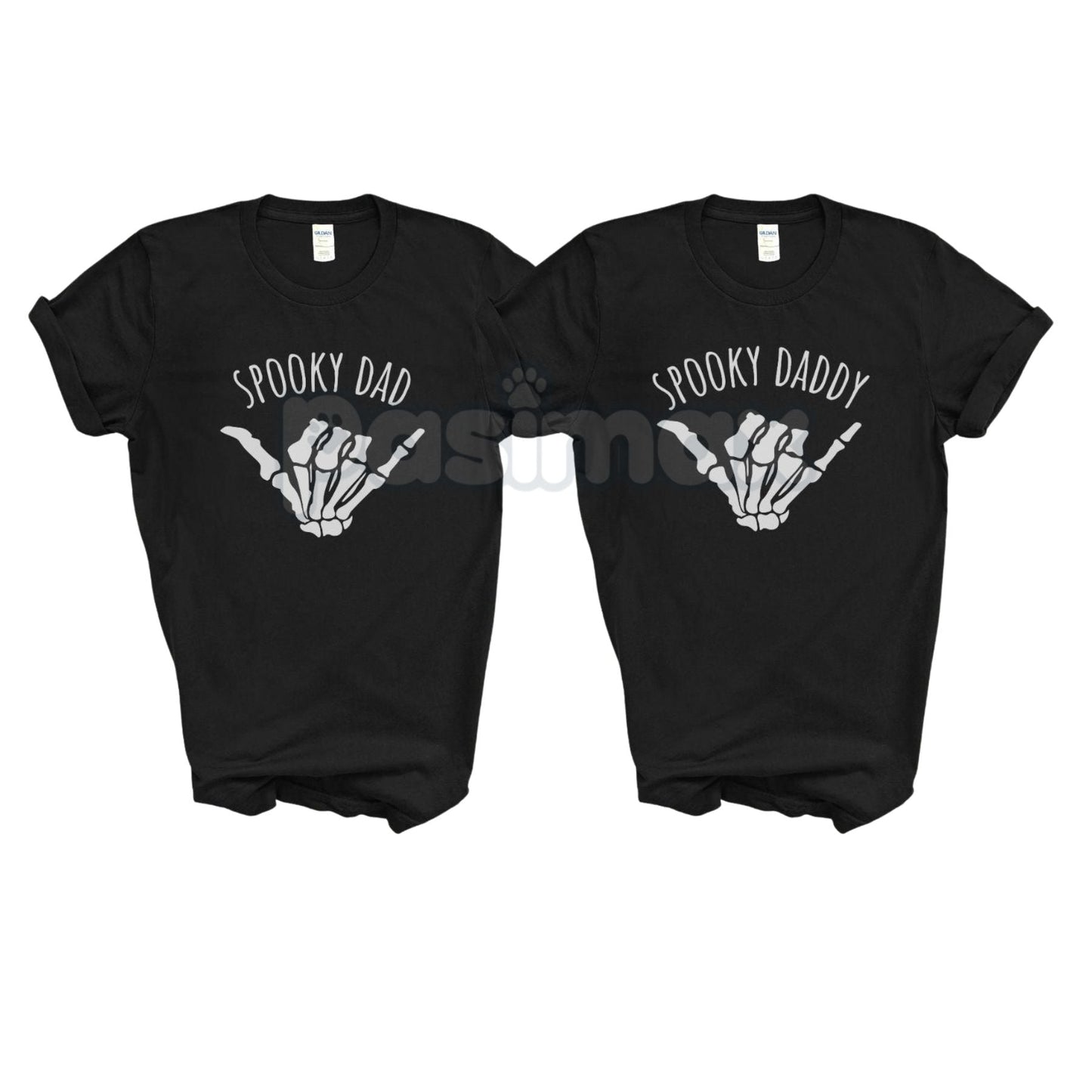 Spooky Halloween Matching Family Shirts - Mom, Dad, Sister, Brother & More! Coordinated Holiday Tees