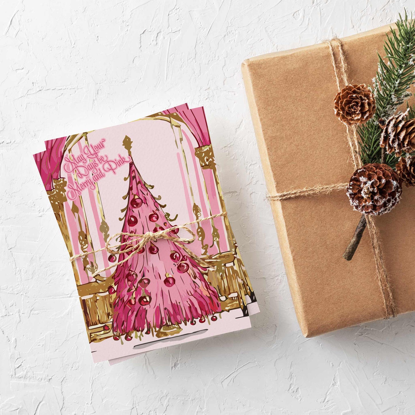 Versailles Yuletide Greeting Cards, Set of 24
