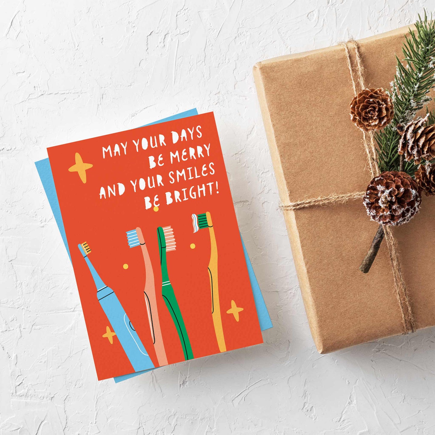 Dentist Christmas Greeting Cards, Set of 24