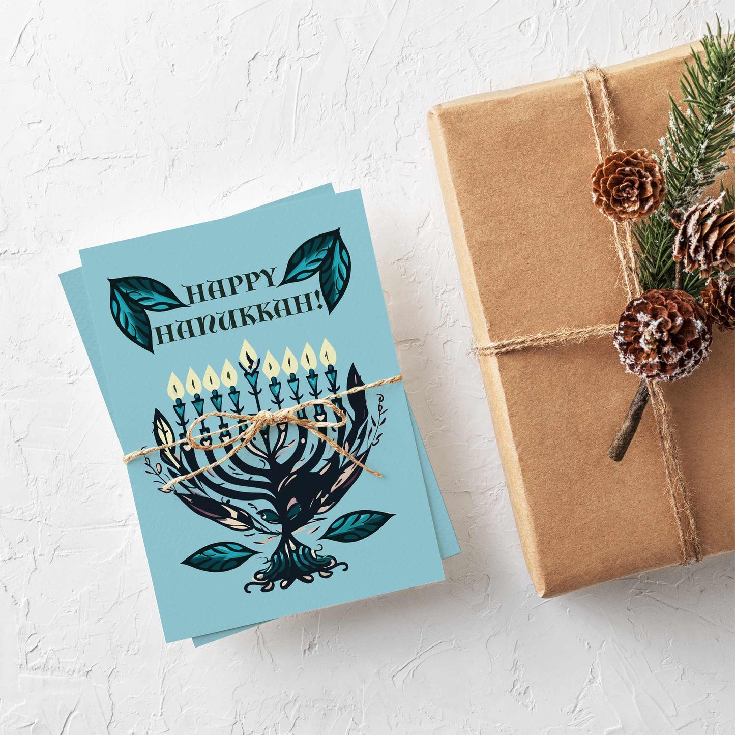 Hanukkah Greeting Cards, Set of 24