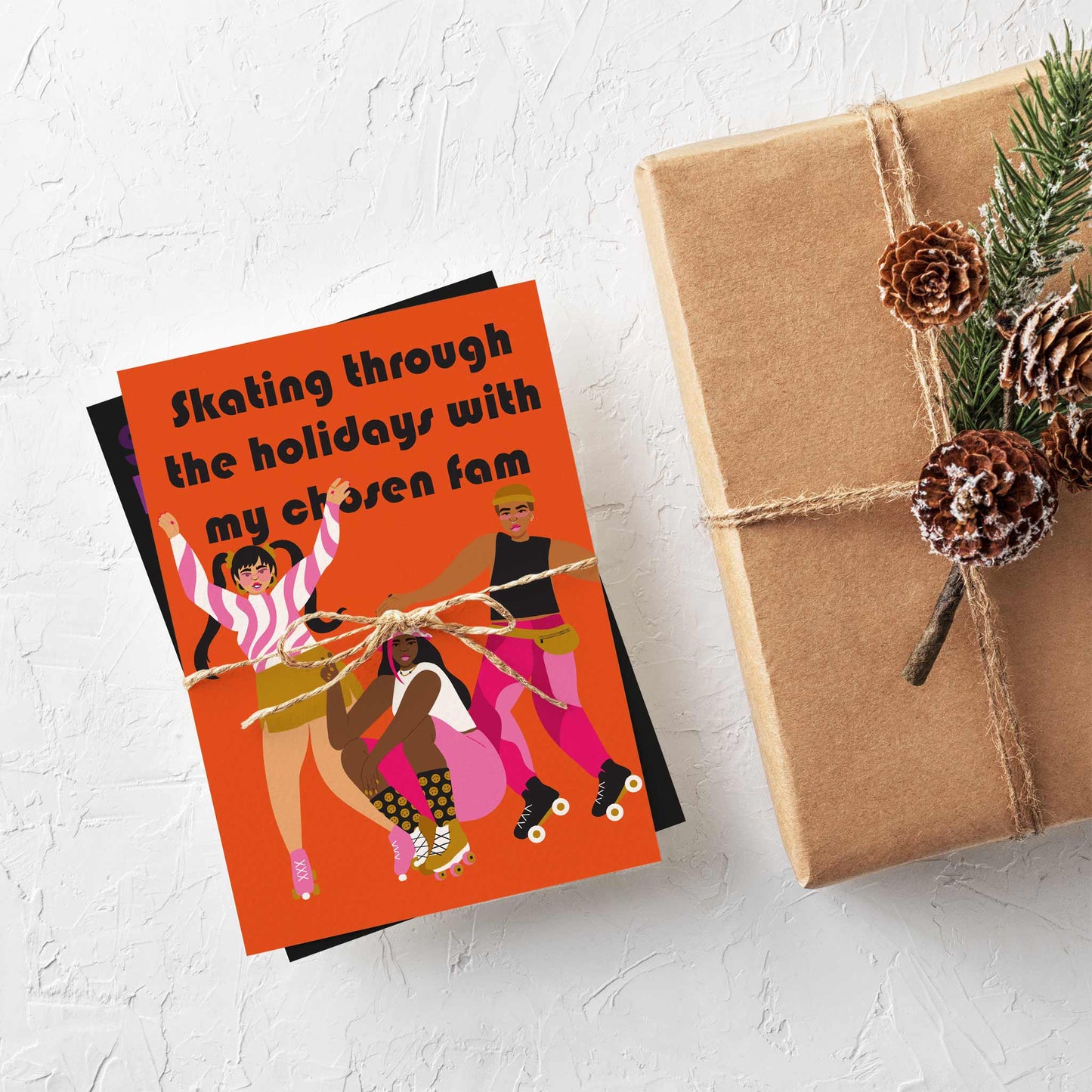 Rainbow LGBTQ+ Christmas Cards, Set of 24