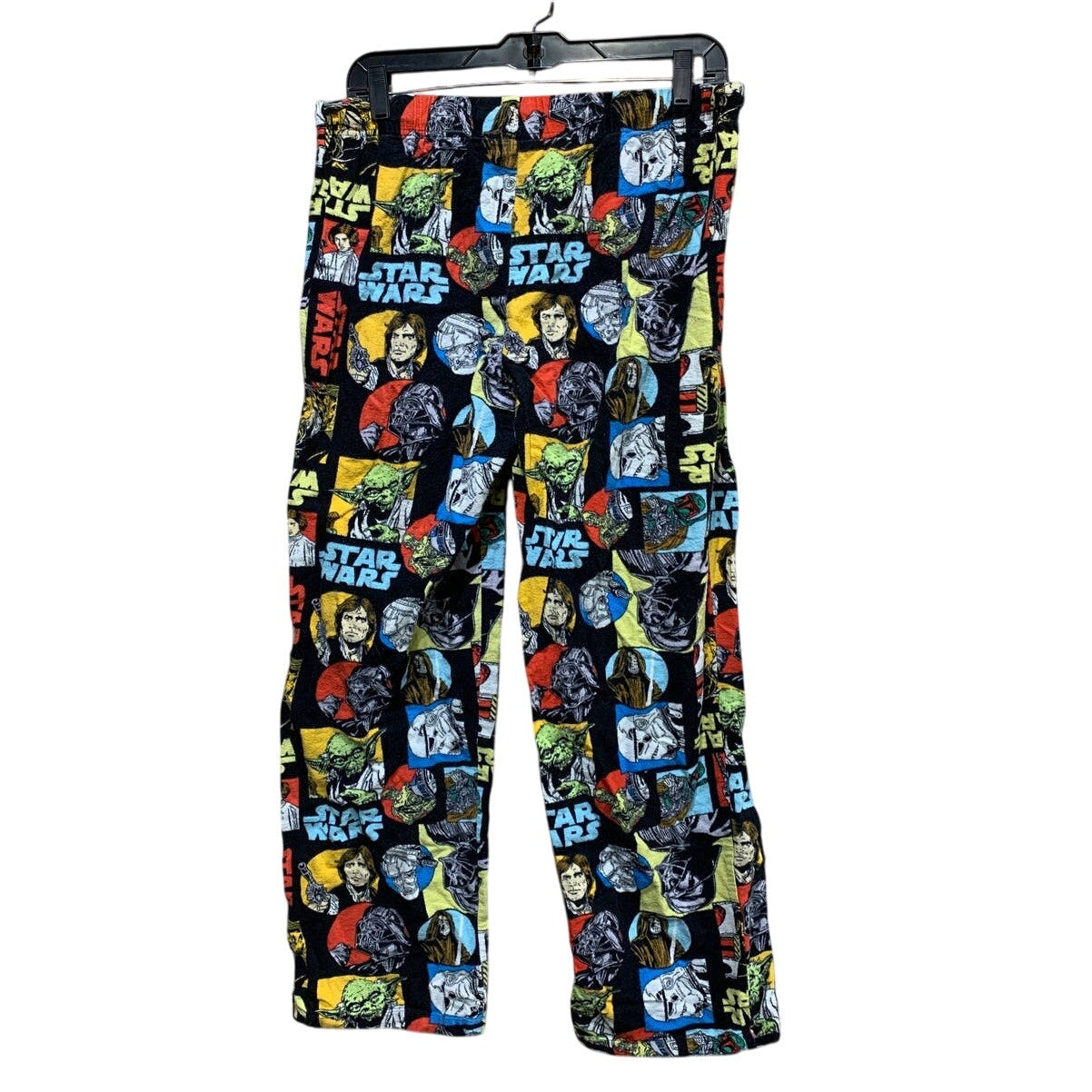 Disney Store Star Wars Mens Small Flannel Drawstring Sleepwear PJ Pajama Pants