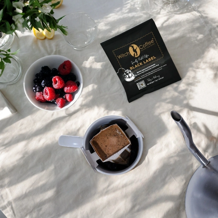 Witch Coffee - Black Label Single-Serve Drip Coffee Bags-1