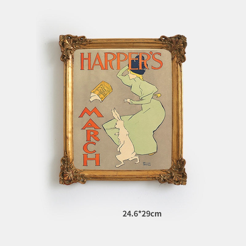 Set of 10 Retro Wall Painting-5