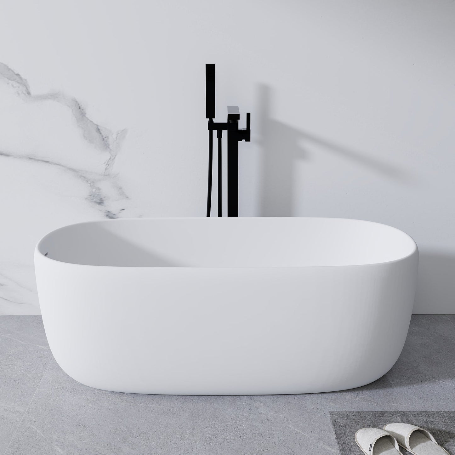 LILYA 51'' Freestanding Bathtub