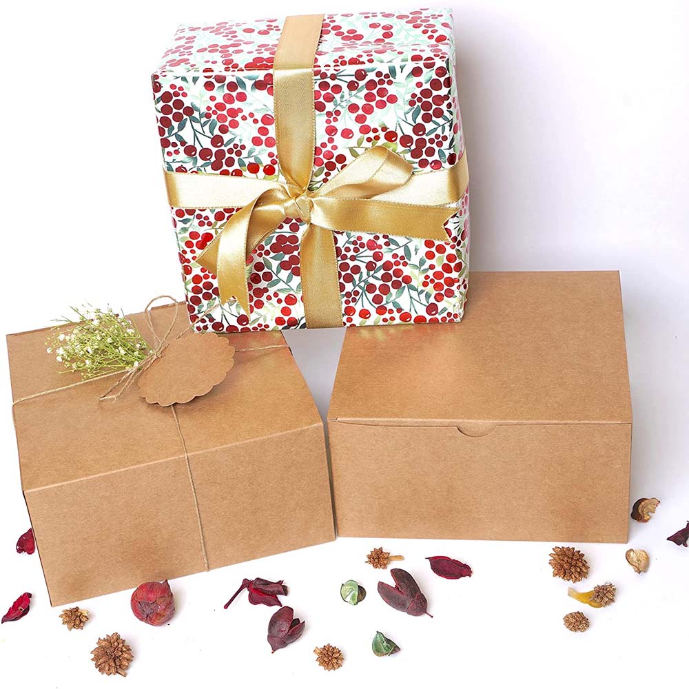 Kraft Gift Box, Pack of 10/20-2