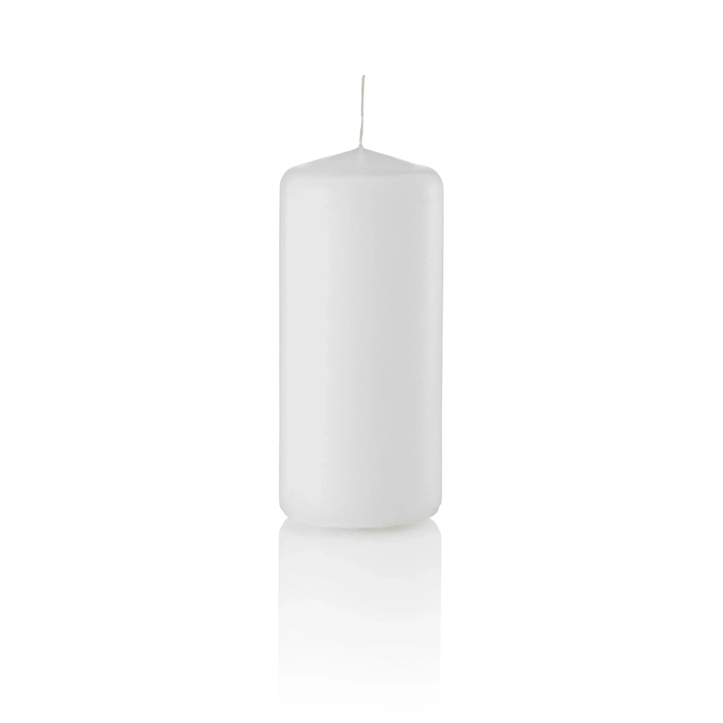 White Pillar Candle