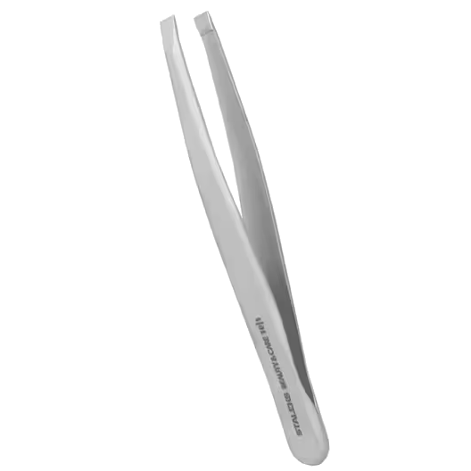 STALEKS BEAUTY & CARE 10 TYPE 1 EYEBROW TWEEZERS WIDE STRAIGHT TBC-10/1 - STALEKS™-1