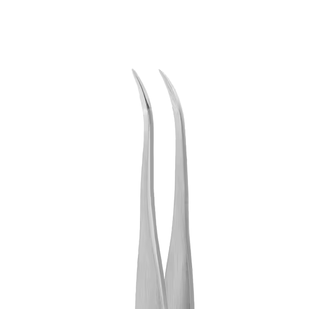 STALEKS PRO EXPERT 40 TYPE 7 EYELASH TWEEZERS CURVED TE-40/7 - STALEKS™-3