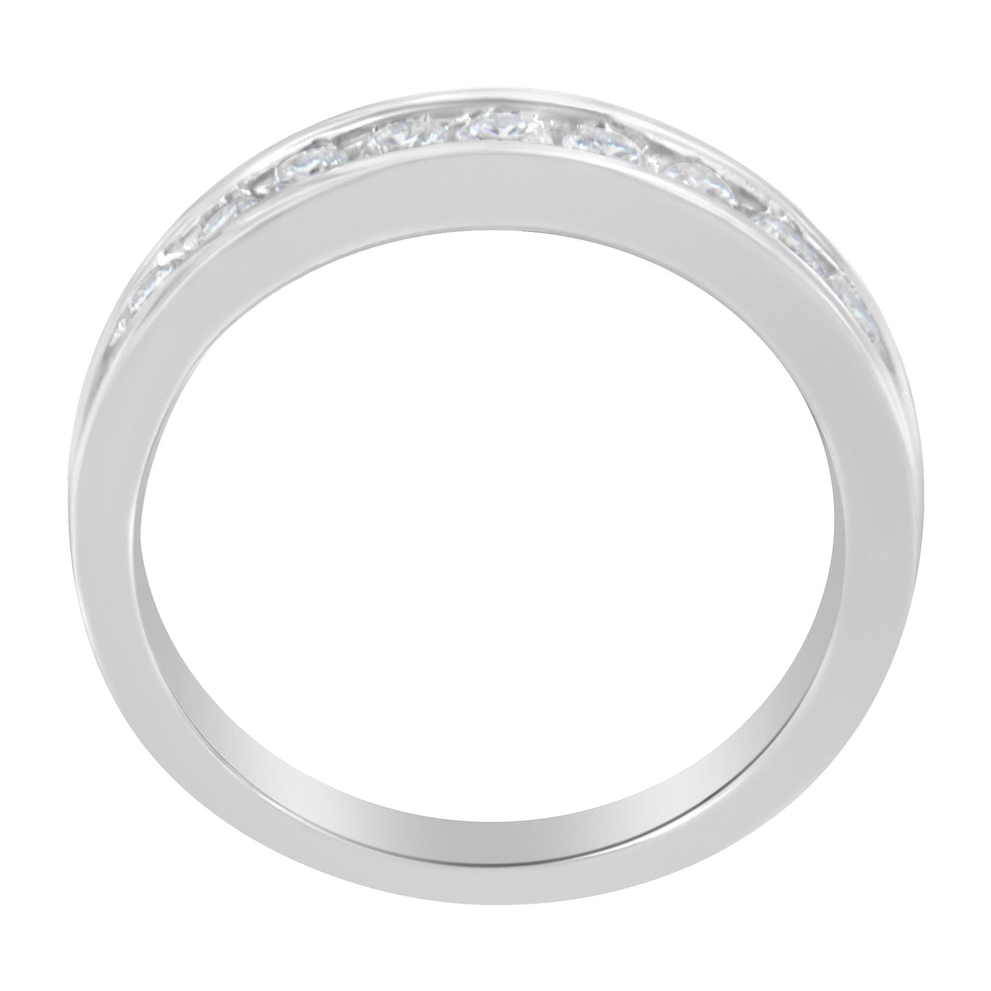 18K White Gold Round-Cut Diamond Ring (1/2 cttw, H-I Color, SI2-I1 Clarity)-4