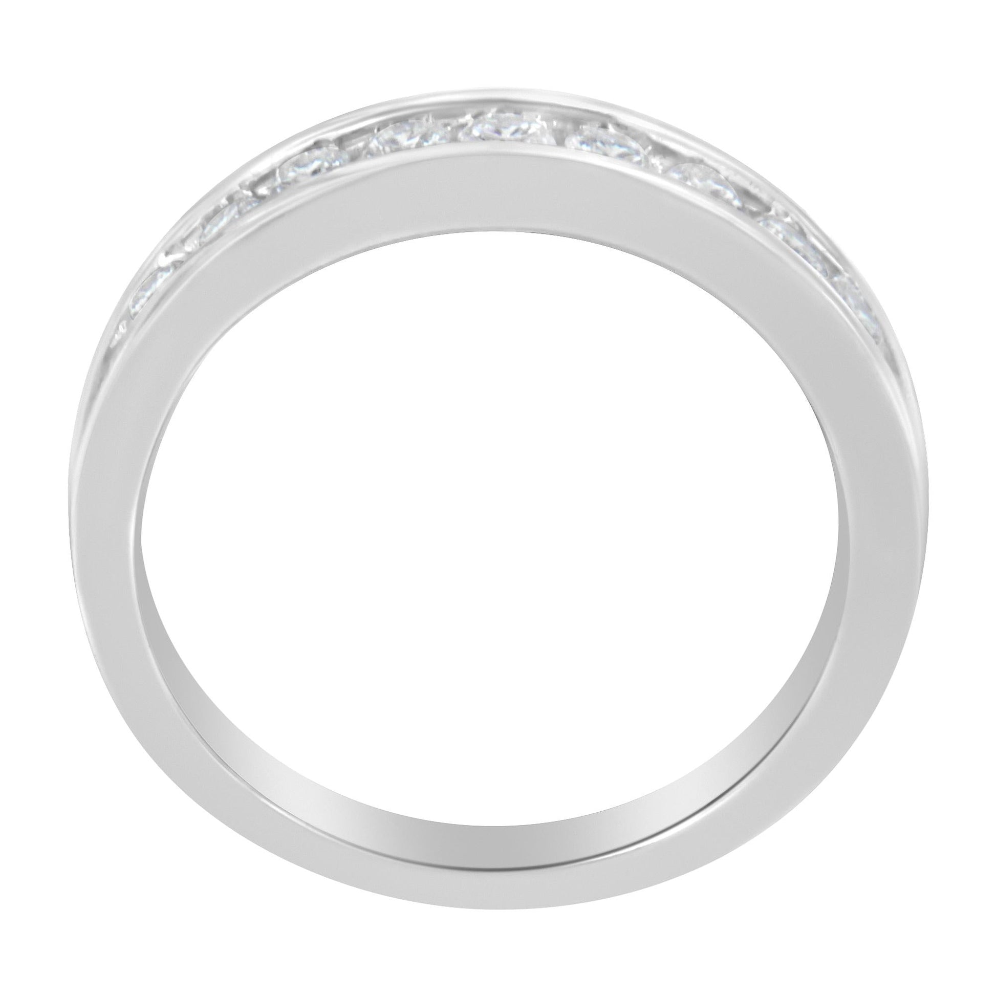 18K White Gold Round-Cut Diamond Ring (1/2 cttw, H-I Color, SI2-I1 Clarity)-4