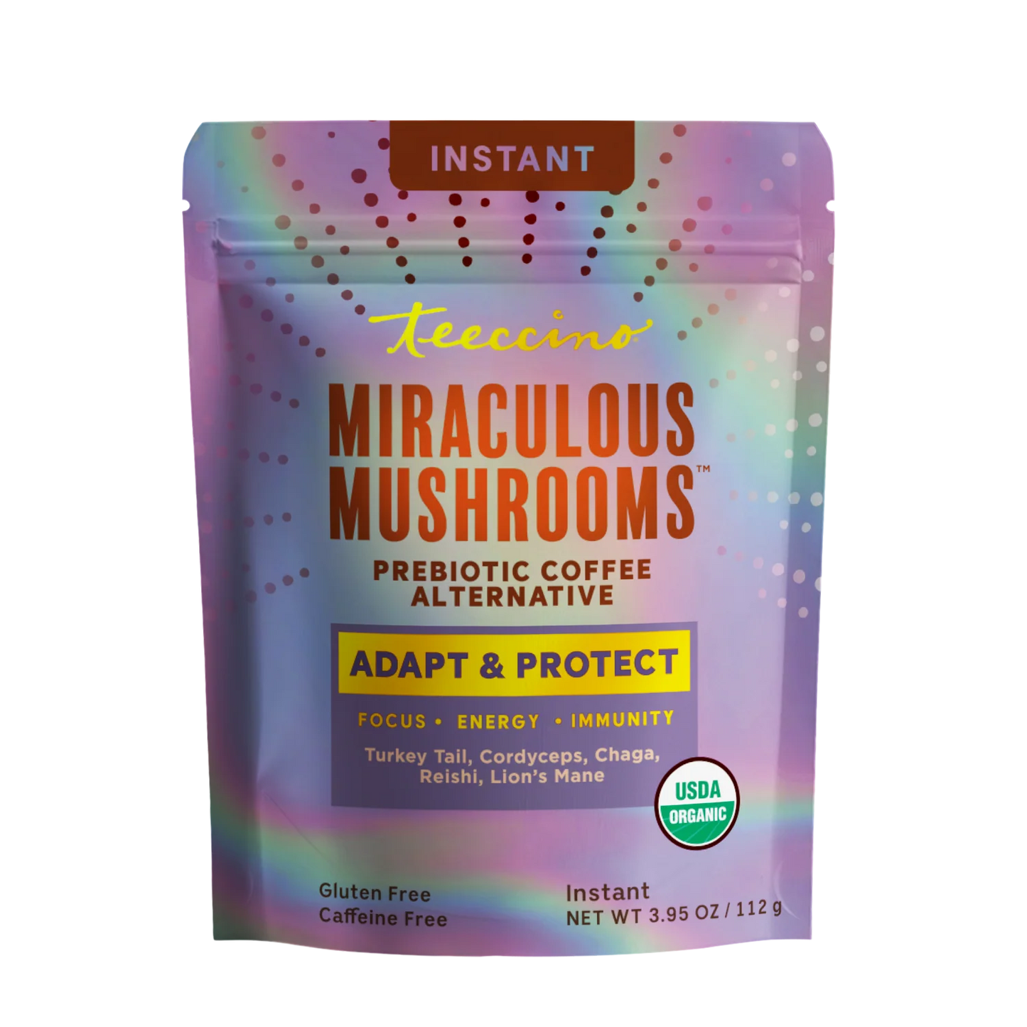 Miraculous Mushrooms® Adapt & Protect Instant Herbal Coffee