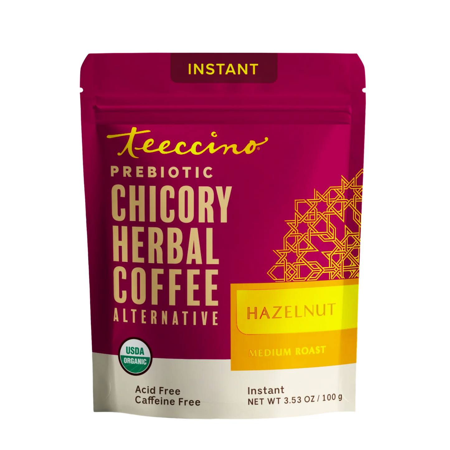 Instant Hazelnut Herbal Coffee