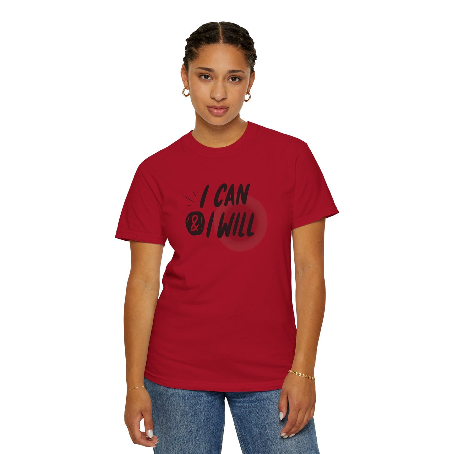 Motivational T-Shirt - Unisex Garment-Dyed Tee, Inspiring Quote, Gift for Friends, Workout Gear, Positive Affirmation Apparel
