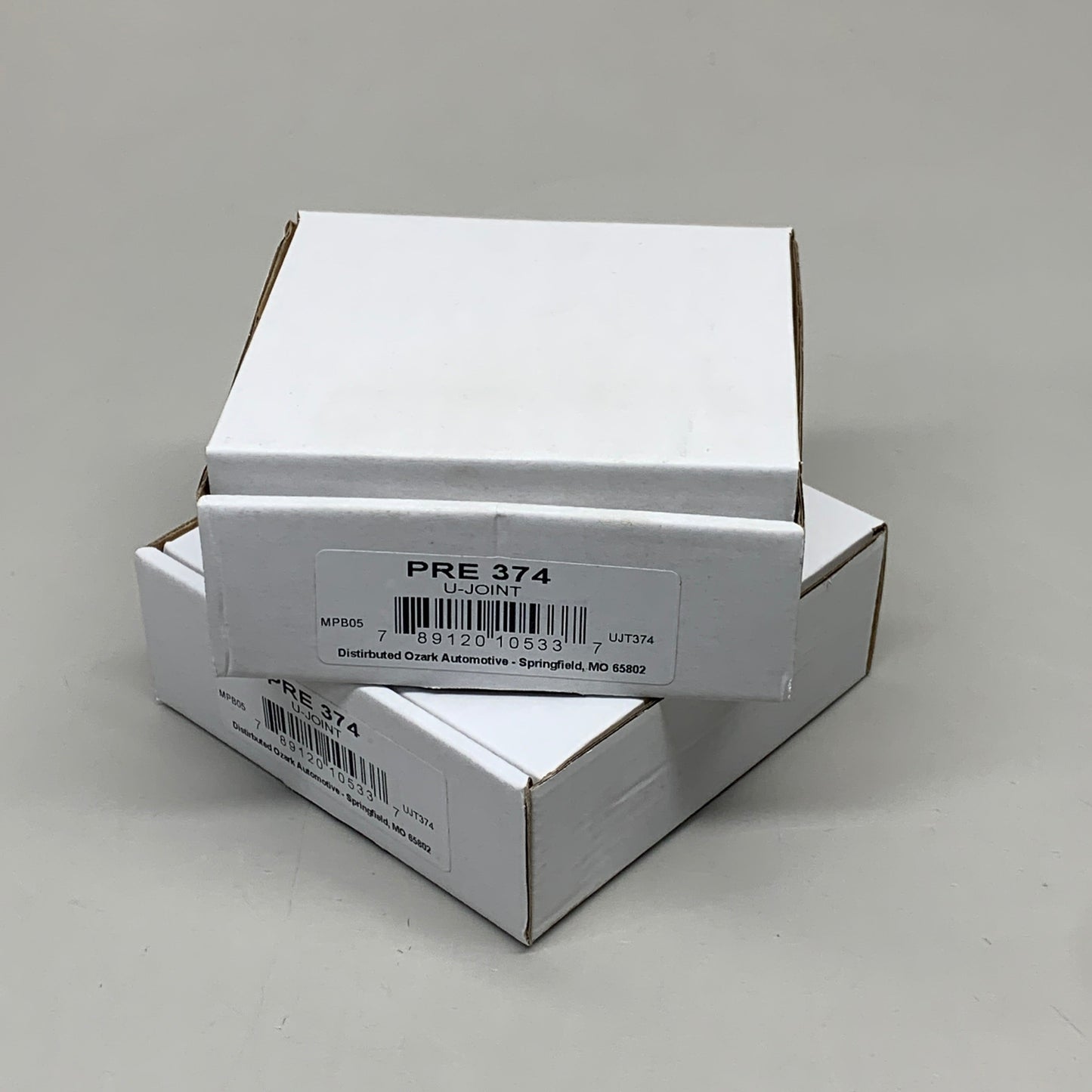 WJB (2 PACK) Universal Joint PRE 374 Case-Hardened Steel Construction PRE374 UJT374