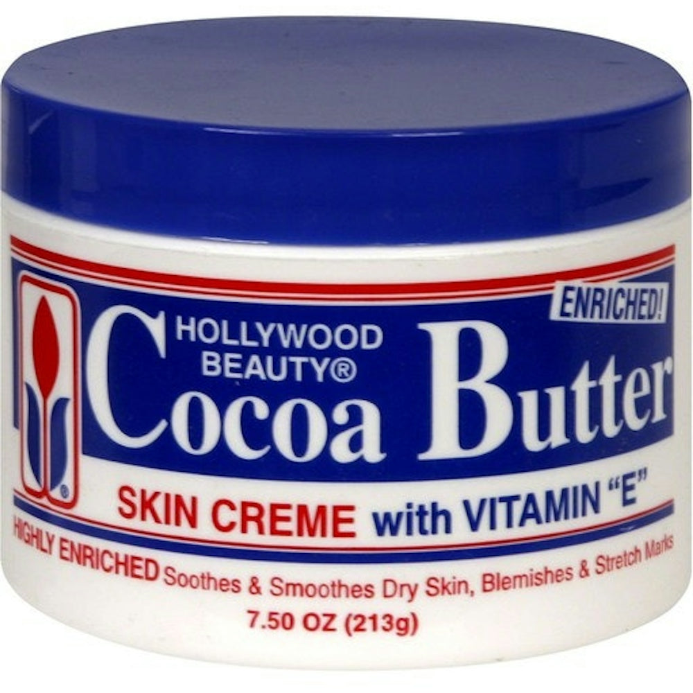Hollywood Beauty Cocoa Butter Skin Cream with Vitamin E (7.5 oz)