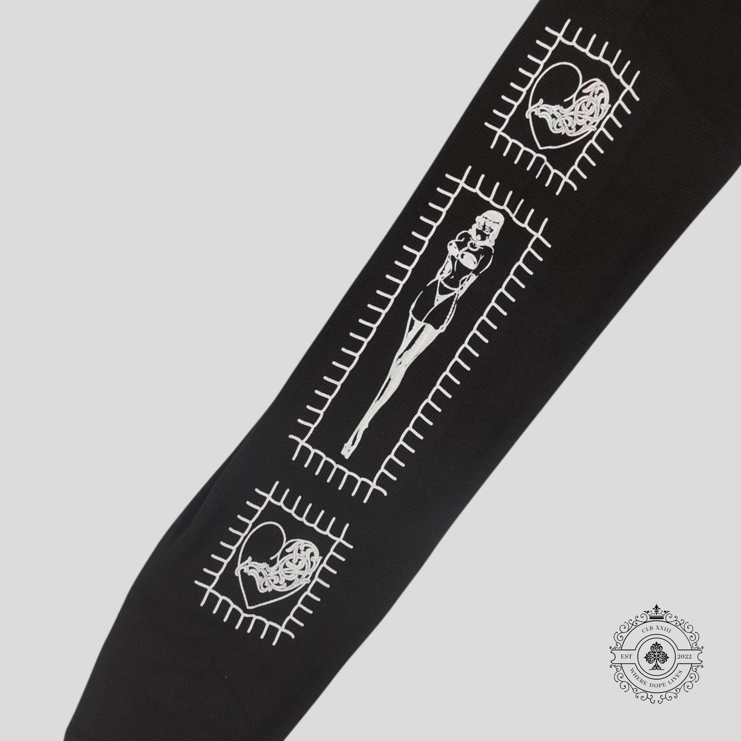 Chrome Hearts Deadly Doll Thermal Shirt in Black