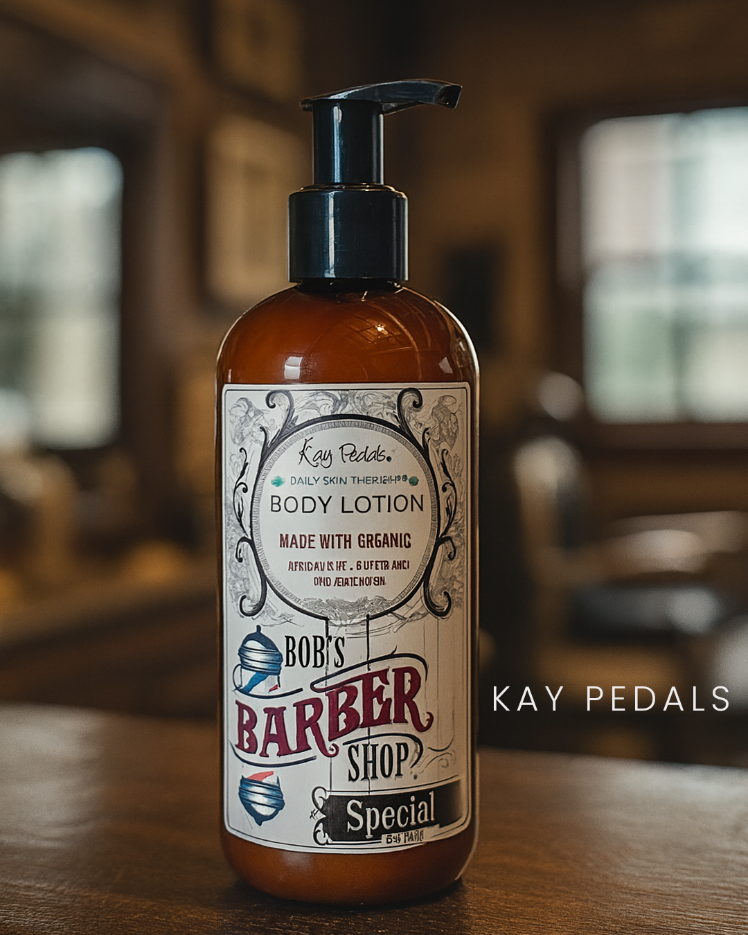 Bob's Barber Shop Special Organic Body Lotion 12oz-0