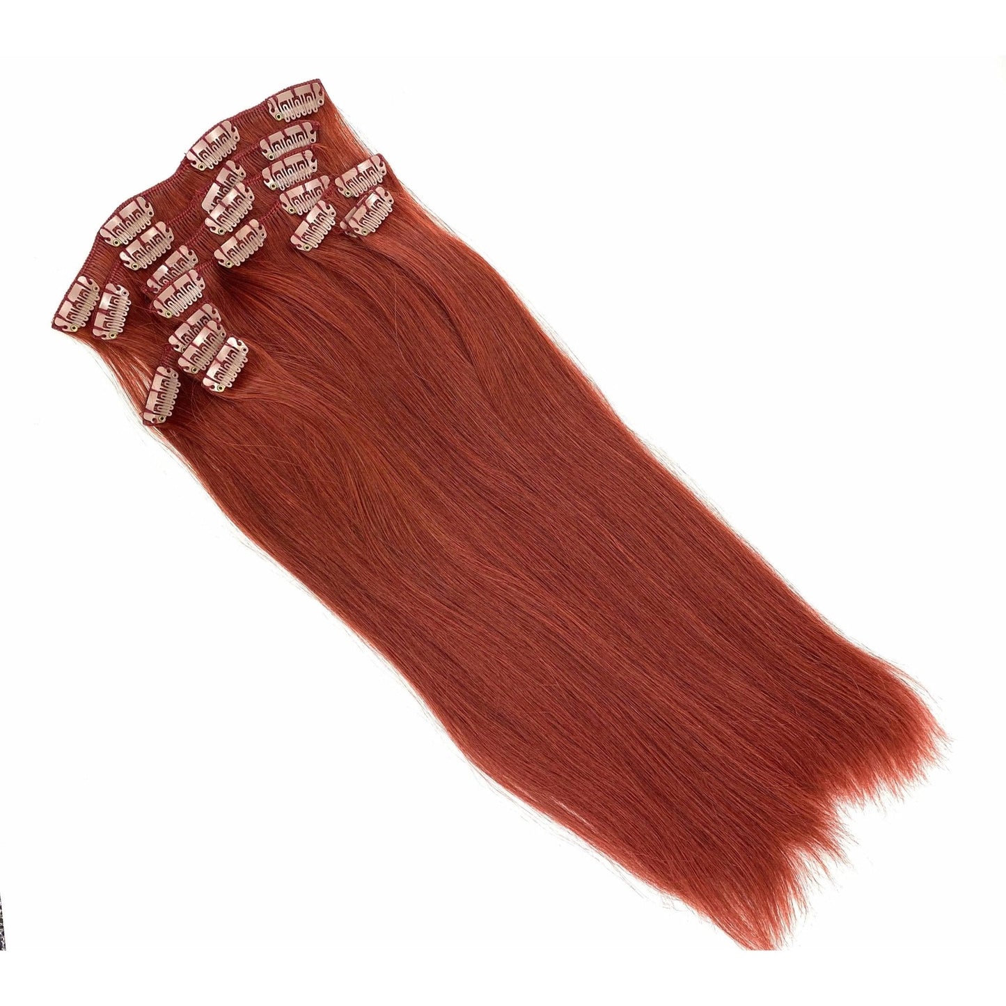 VIP Clip Extensions/ Silky Straight - 18" - ClipeX system