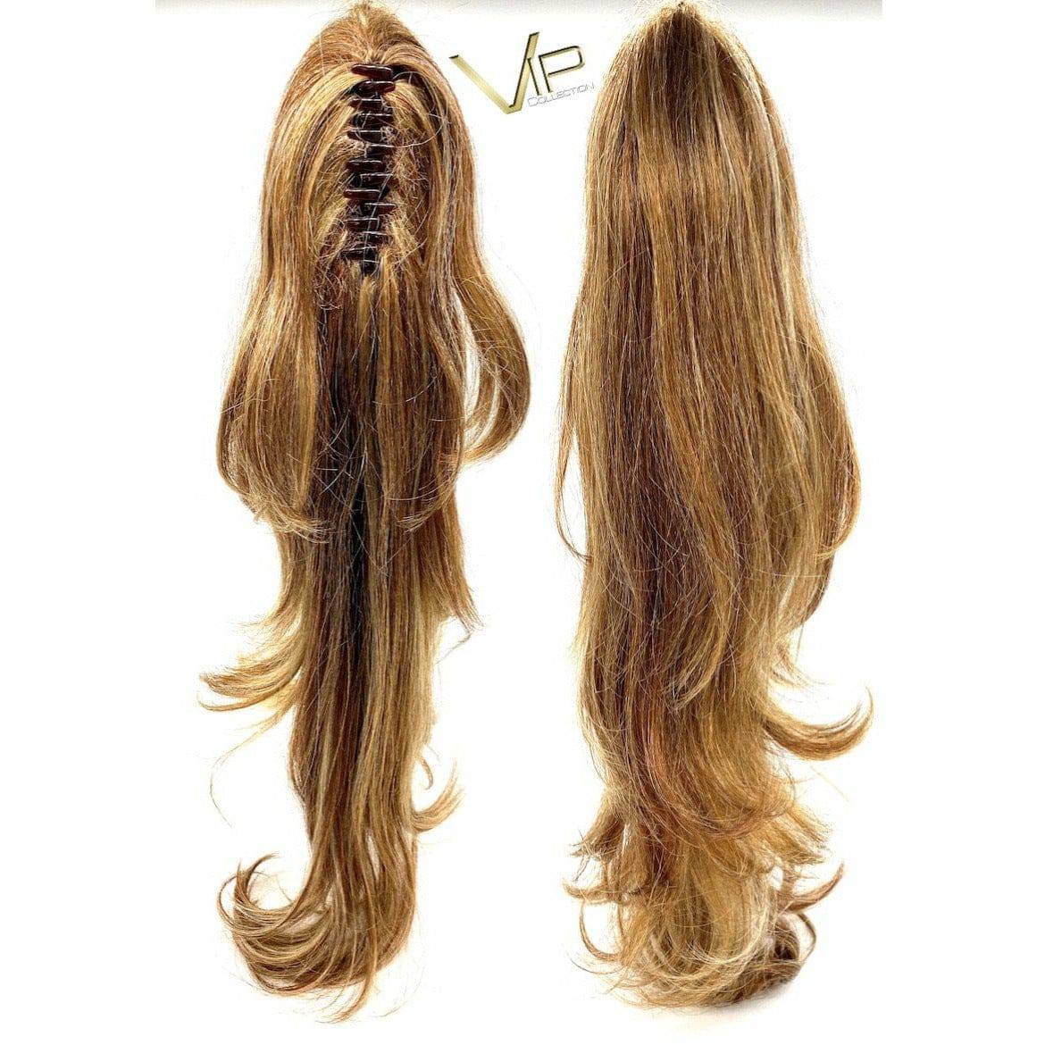 VIP Synthetic Claw Clip Ponytail - Sapphire