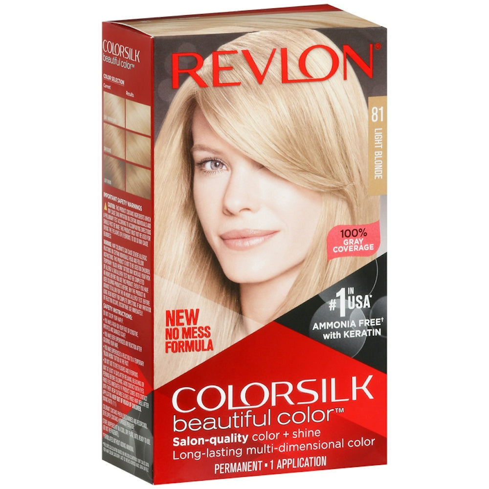Revlon Permanent Hair Color, Light Blonde 81