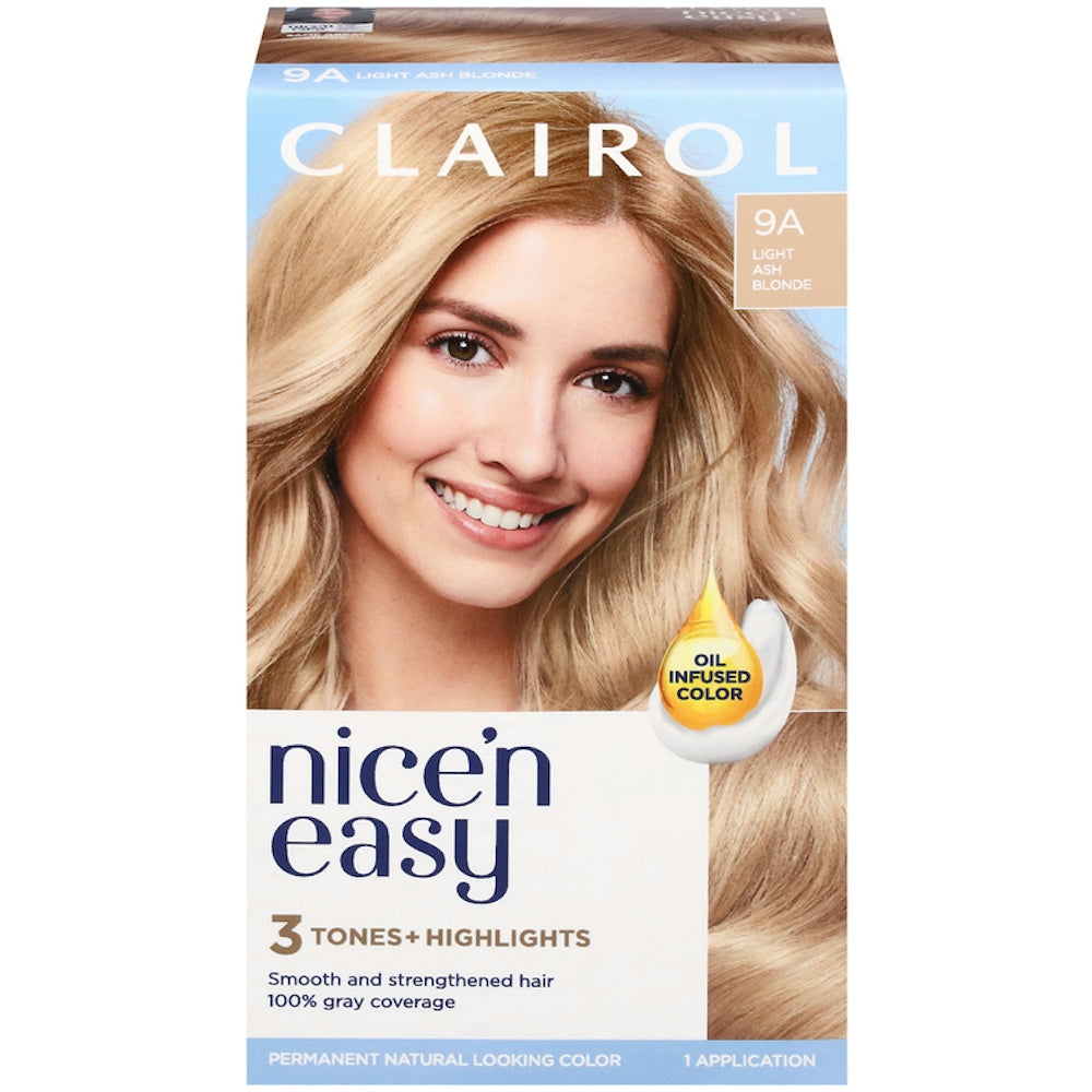 Nice 'N Easy Light Ash Blonde 9A Permanent Hair Color 1 Ea Box