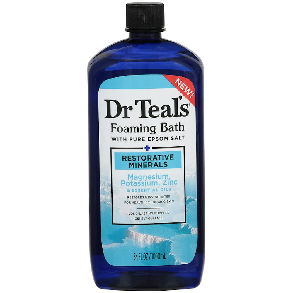 Dr Teals F/Bth Lq1000ML Rstr Mins