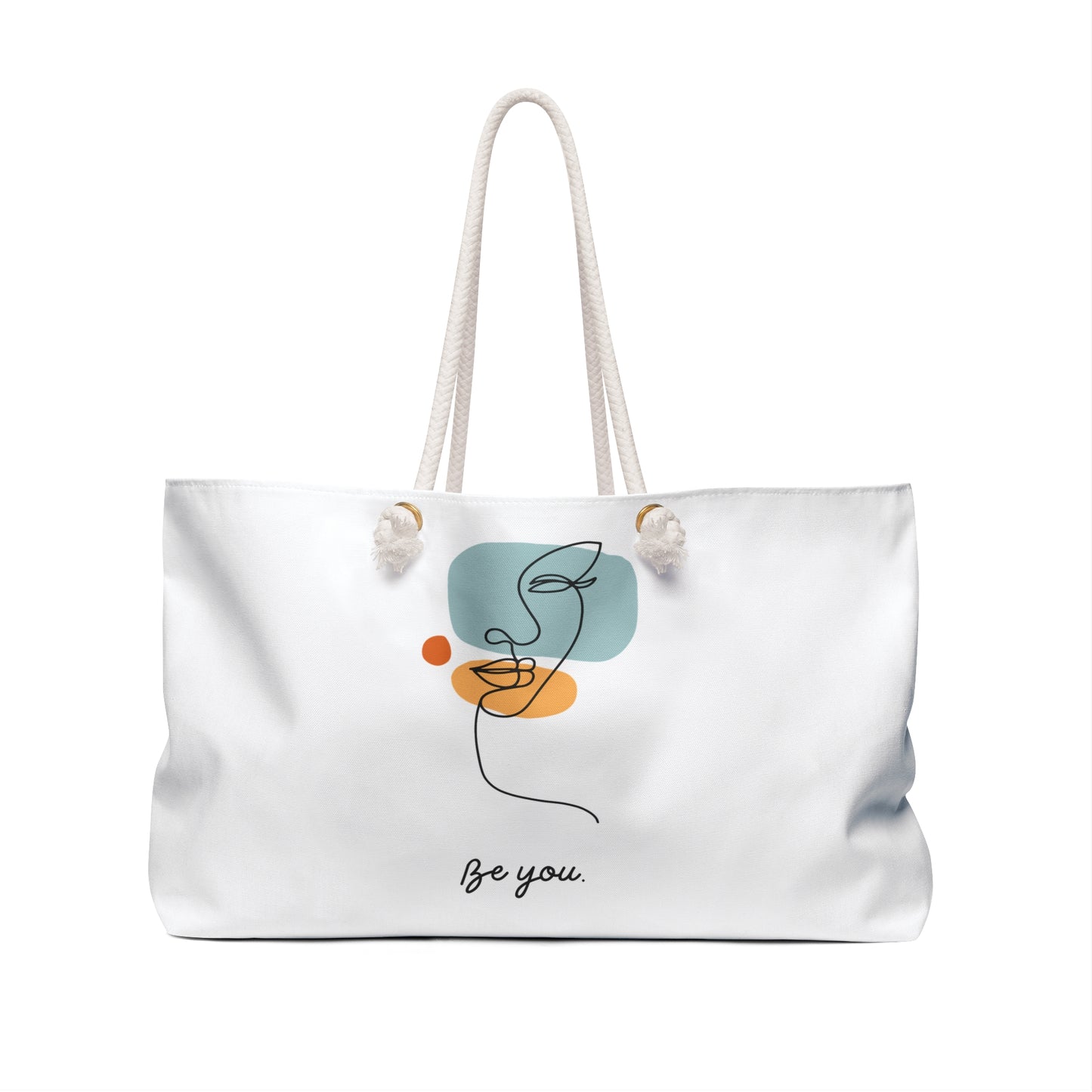 Chic Beach Weekender Bag, Tote Bag for Travel, Stylish Carryall, Art Tote, Gift for Her