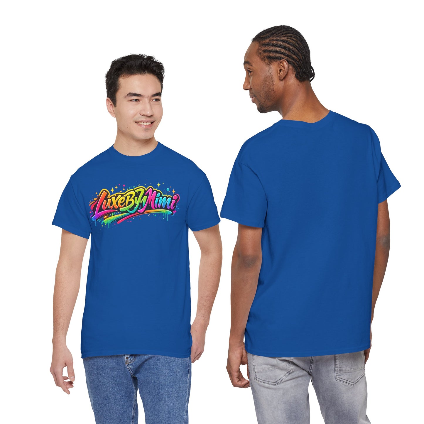 Graffiti Logo T-Shirt — 'Luxe By Mimi' Brand Colorful Streetwear Tee